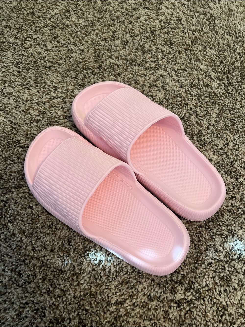 Pink Slide Sandals